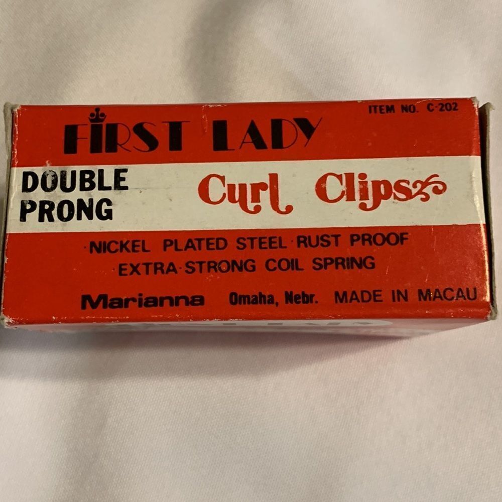 First lady double prong curl clips - Picture 4 of 4